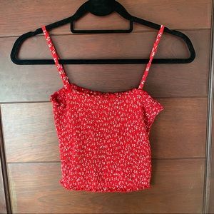 ‼️SOLD‼️ BRANDY MELVILLE/JOHN GALT CUTE RED TOP ♥️